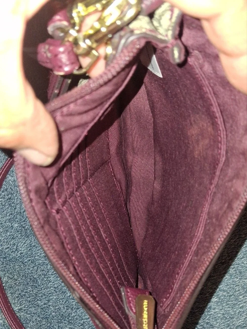 Liz Claiborne Plum Crossbody Bag